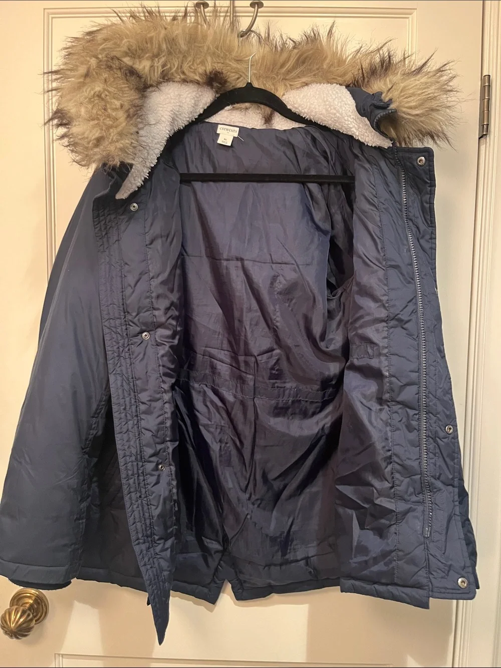 Jcrew Crewcuts boys fishtail parka